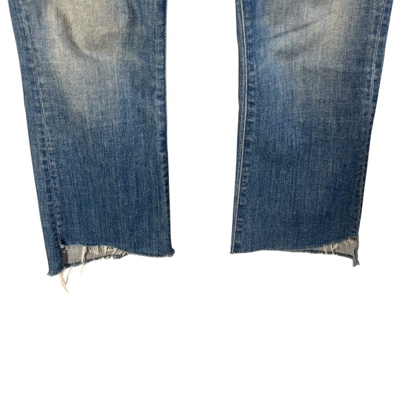 MOTHER x REVOLVE The Insider Crop Step Fray in Shake Well - Picture 6 of 15